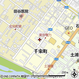 高梨武道具店周辺の地図