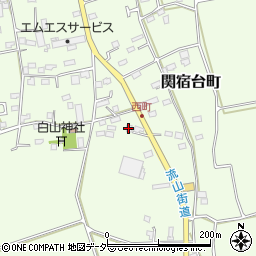千葉県野田市関宿台町990周辺の地図