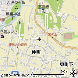 長野県諏訪郡下諏訪町491周辺の地図