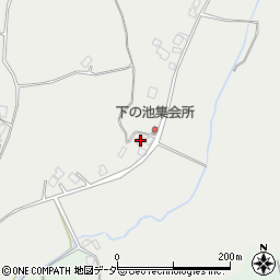 茨城県行方市手賀1698周辺の地図