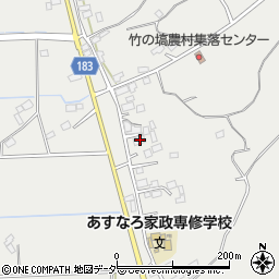 茨城県行方市手賀2442周辺の地図