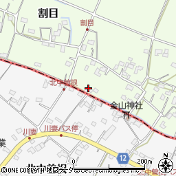 埼玉県加須市割目157周辺の地図