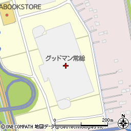 茨城県常総市むすびまち10周辺の地図
