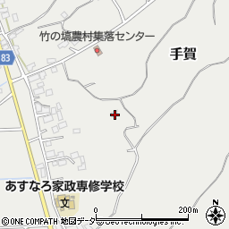 茨城県行方市手賀2430周辺の地図