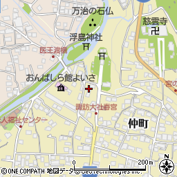 長野県諏訪郡下諏訪町191-5周辺の地図