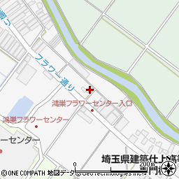 埼玉県鴻巣市寺谷45周辺の地図