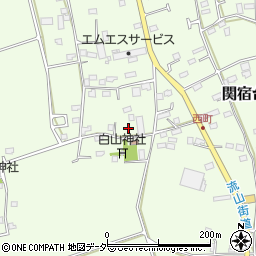 千葉県野田市関宿台町889周辺の地図