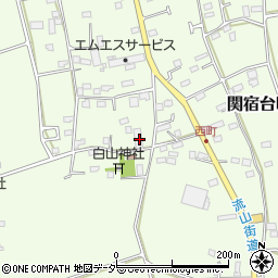 千葉県野田市関宿台町887周辺の地図