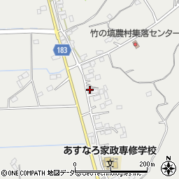 茨城県行方市手賀2444周辺の地図