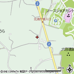 茨城県行方市山田3365周辺の地図