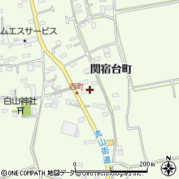 千葉県野田市関宿台町1682周辺の地図