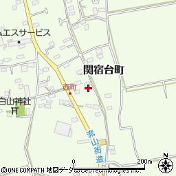 千葉県野田市関宿台町1682-5周辺の地図