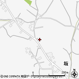 茨城県かすみがうら市坂3825周辺の地図