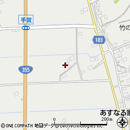 茨城県行方市手賀674周辺の地図