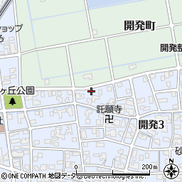 福井県福井市開発3丁目906周辺の地図