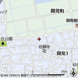 福井県福井市開発3丁目908周辺の地図