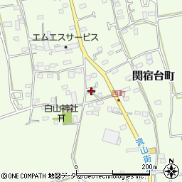 千葉県野田市関宿台町911周辺の地図
