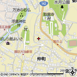 長野県諏訪郡下諏訪町576周辺の地図