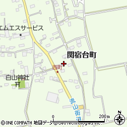 千葉県野田市関宿台町1685周辺の地図
