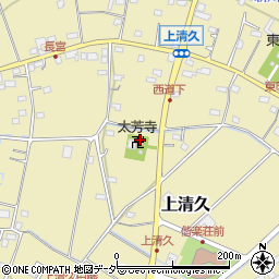太芳寺周辺の地図