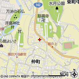 長野県諏訪郡下諏訪町575周辺の地図