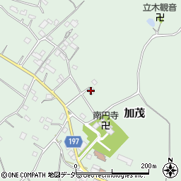 茨城県かすみがうら市加茂4512周辺の地図