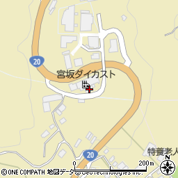 長野県岡谷市2075周辺の地図