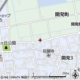 福井県福井市開発町35周辺の地図