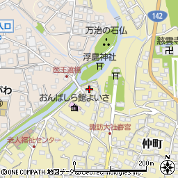 長野県諏訪郡下諏訪町189周辺の地図