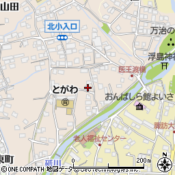 長野県諏訪郡下諏訪町東山田6733-3周辺の地図