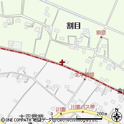 埼玉県加須市割目149周辺の地図