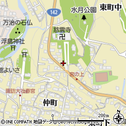 長野県諏訪郡下諏訪町599周辺の地図