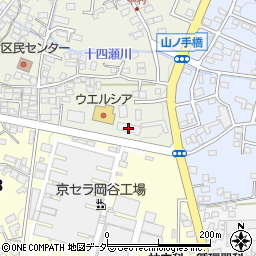 京セラ長野岡谷工場寮周辺の地図