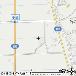 茨城県行方市手賀4987周辺の地図