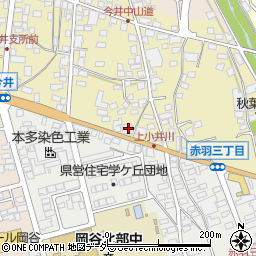 長野県岡谷市今井7467周辺の地図