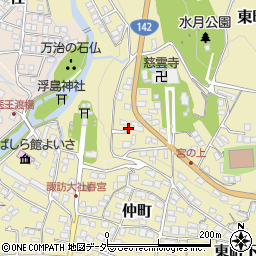 長野県諏訪郡下諏訪町578周辺の地図