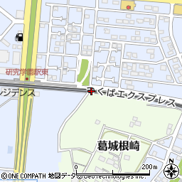 茨城県つくば市研究学園6丁目29周辺の地図