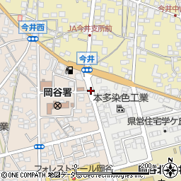 今井郵便局前周辺の地図