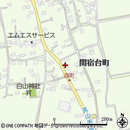 千葉県野田市関宿台町1690周辺の地図