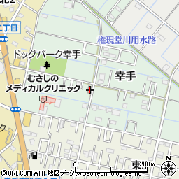 埼玉県幸手市幸手2824-3周辺の地図