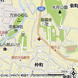 長野県諏訪郡下諏訪町582周辺の地図