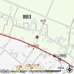 埼玉県加須市割目394-11周辺の地図