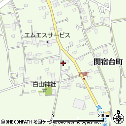 千葉県野田市関宿台町910周辺の地図
