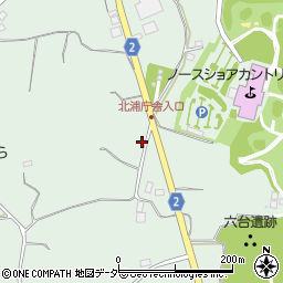 茨城県行方市山田3024周辺の地図