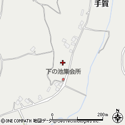 茨城県行方市手賀1696周辺の地図