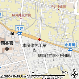 小井川周辺の地図