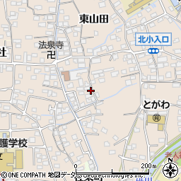 長野県諏訪郡下諏訪町東山田6668周辺の地図