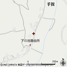 茨城県行方市手賀1694周辺の地図