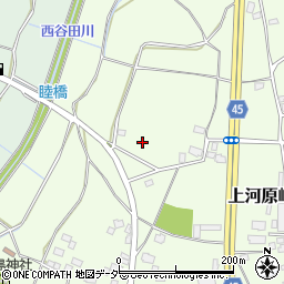 茨城県つくば市上河原崎624周辺の地図