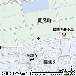 福井県福井市開発町25-12周辺の地図